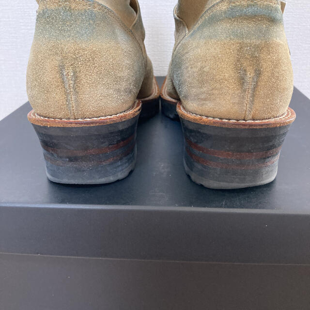 ISAMUKATAYAMA BACKLASH(イサムカタヤマバックラッシュ)のバックラッシュ グイディ キャメル スウェード エンジニア size25.5 メンズの靴/シューズ(ブーツ)の商品写真