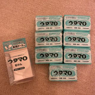 トウホウ(東邦)のウタマロ　専用ケースと石鹸7個(ボディソープ/石鹸)