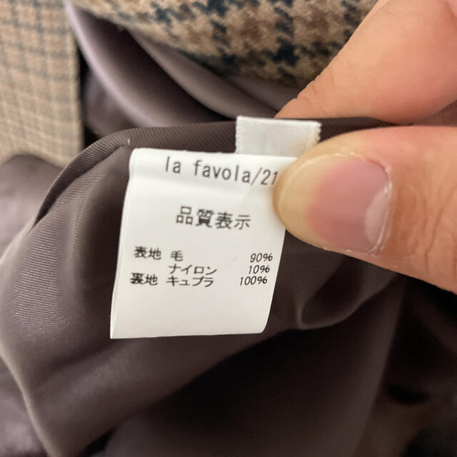 コート　la favola メンズのジャケット/アウター(ステンカラーコート)の商品写真
