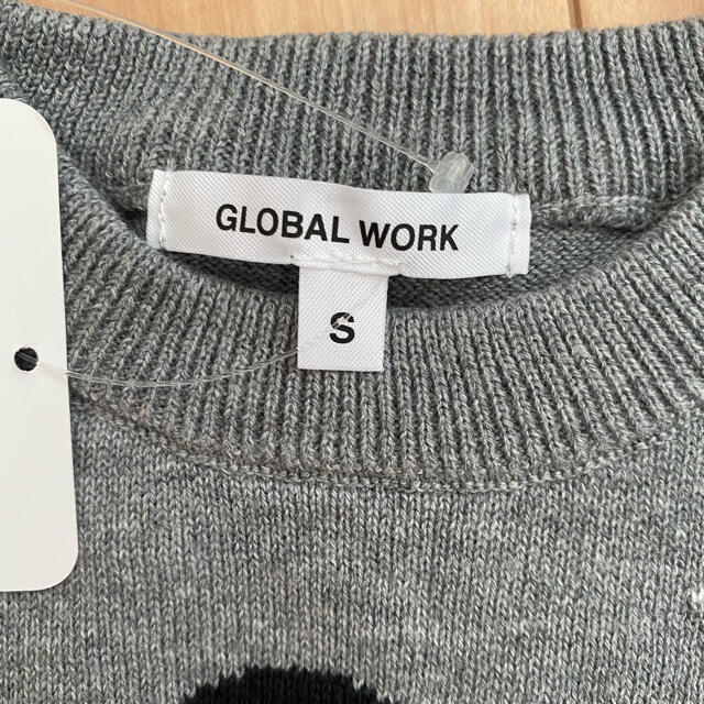 GLOBAL WORK(グローバルワーク)の【新品タグ付】GLOBAL WORK/ミッキーニット キッズ/ベビー/マタニティのキッズ服男の子用(90cm~)(ニット)の商品写真