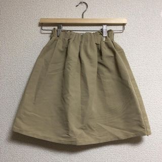 ライトオン(Right-on)の新品♡ライトオン　ベージュ　スカート　キュロット付　130cm(スカート)