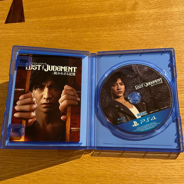 LOST JUDGMENT：裁かれざる記憶 PS4 エンタメ/ホビーのゲームソフト/ゲーム機本体(家庭用ゲームソフト)の商品写真