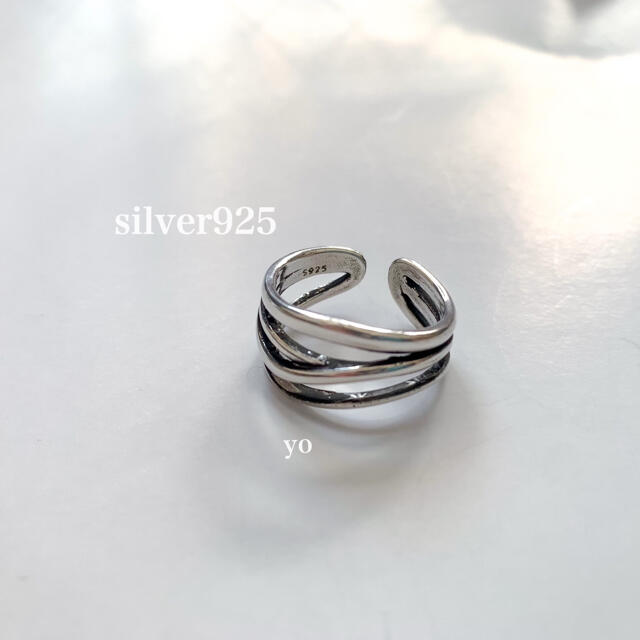 BEAUTY&YOUTH UNITED ARROWS(ビューティアンドユースユナイテッドアローズ)のsilver925  歪みリング レディースのアクセサリー(リング(指輪))の商品写真