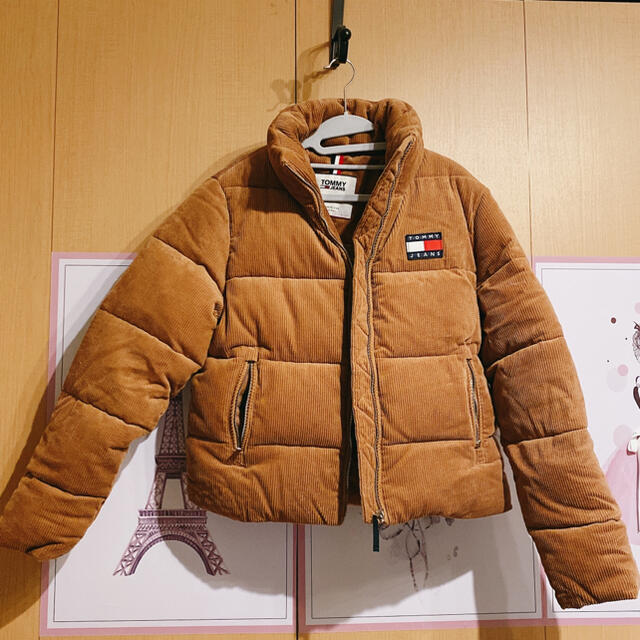 TOMMY(トミー)のTommy jeans  ブラウンダウンジャケット レディースのジャケット/アウター(ダウンジャケット)の商品写真