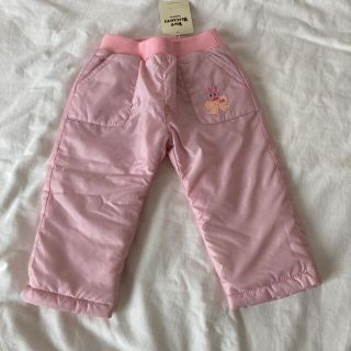 ミキハウス(mikihouse)の新品♡ミキハウス　女の子　ホットビスケッツ  スノーパンツ　80(パンツ)