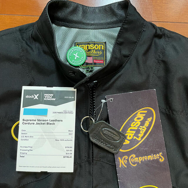 Supreme Vanson Leathers Codura Jacket 3