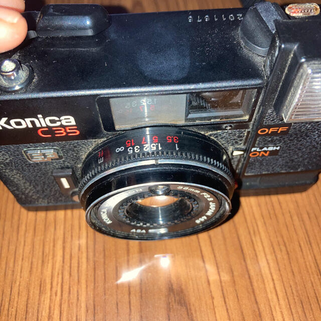 KONICA MINOLTA(コニカミノルタ)のコニカC35EF➕FUJIFILM2点　nerd by kiiiko様専用 スマホ/家電/カメラのカメラ(フィルムカメラ)の商品写真