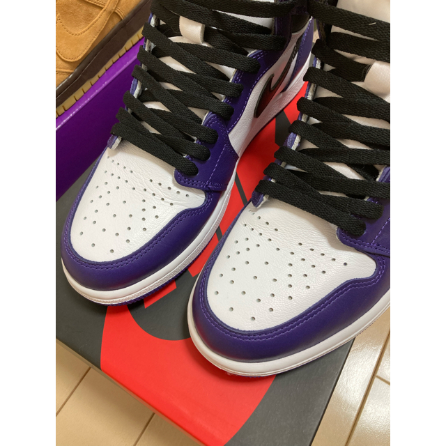 Nike Air Jordan 1 Court Purple 28センチ 5