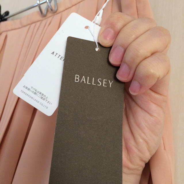 Ballsey(ボールジィ)のBALLSEY ボールジー プリーツスカート レディースのスカート(ひざ丈スカート)の商品写真