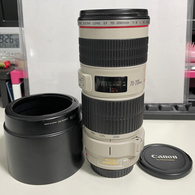 新しいブランド Canon - オマケ付 EF70-200mm f4l is usm レンズ