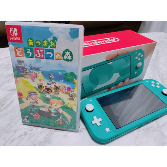 Nintendo Switch(ニンテンドースイッチ)のNintendo Switch  Lite ターコイズ エンタメ/ホビーのゲームソフト/ゲーム機本体(家庭用ゲーム機本体)の商品写真