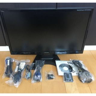 ミツビシ(三菱)の三菱液晶ディスプレイ 23インチ RDT231 WM-X(BK)(ディスプレイ)