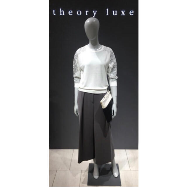 Theory luxe - Theory luxe 19ss 袖レースプルオーバーニットの通販 by yu♡'s shop｜セオリーリュクスならラクマ 国産超激得