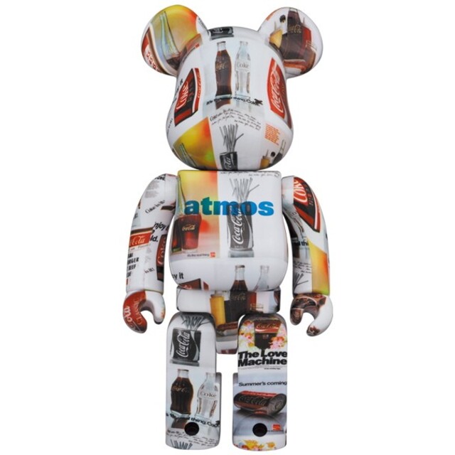 BE@RBRICK atmos × Coca-Cola T5 100％&400％