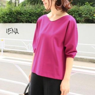 イエナ(IENA)の【IENA】ジョーゼットニュアンスカットソー(カットソー(長袖/七分))