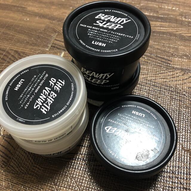 LUSH(ラッシュ)のLUSHあき容器5個 コスメ/美容のスキンケア/基礎化粧品(パック/フェイスマスク)の商品写真