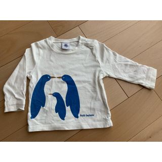 プチバトー(PETIT BATEAU)の☆お値下げ☆プチバトー　ロンティー　トップス　12m 74㎝(シャツ/カットソー)