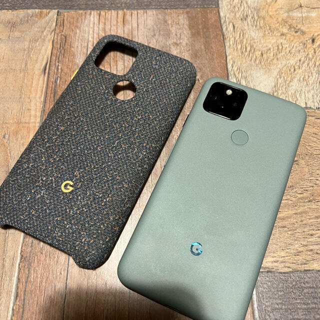 Google pixel 5 128GB ケース付き SIMフリー