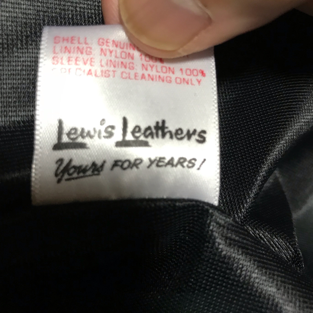 Lewis Leathers(ルイスレザー)のルイスレザー  サイクロン ヴィンテージターコイズ メンズのジャケット/アウター(ライダースジャケット)の商品写真