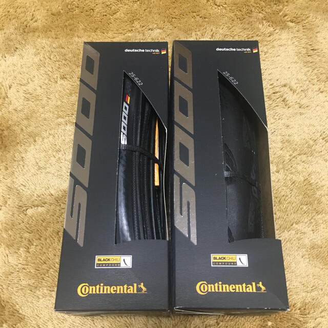 新品 Continental Grand Prix 5000 25C 2本セット