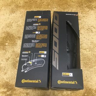 新品 コンチネンタルGP5000 25C クリンチャー 2本セット チューブ付の