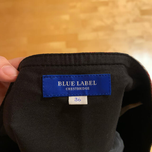 BURBERRY BLUE LABEL(バーバリーブルーレーベル)のBurberry ブルーレーベル　スカート レディースのスカート(ミニスカート)の商品写真