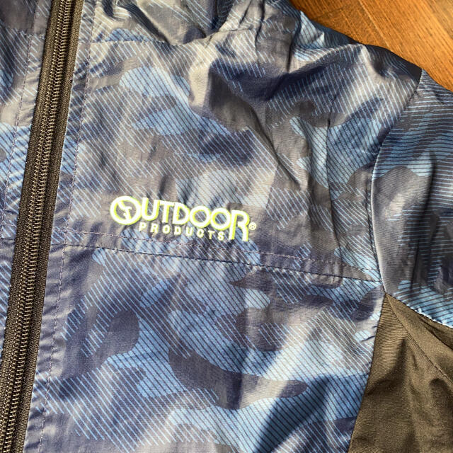 OUTDOOR PRODUCTS(アウトドアプロダクツ)のoutdoor ナイロンジャケット　140 キッズ/ベビー/マタニティのキッズ服男の子用(90cm~)(ジャケット/上着)の商品写真