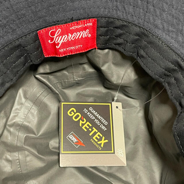 Supreme(シュプリーム)のSUPREME GORE-TEX CRUSHER BLACK 黒  メンズの帽子(ハット)の商品写真