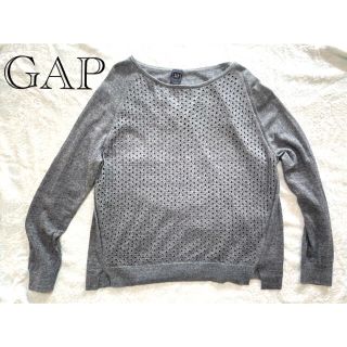 ギャップ(GAP)のGAP★ニット★薄手★ブルーグレー(ニット/セーター)