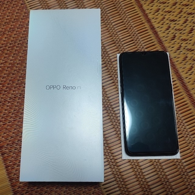 OPPO(オッポ)のOPPO Reno A 128GB SIMフリー ブラック スマートフォン スマホ/家電/カメラのスマートフォン/携帯電話(スマートフォン本体)の商品写真