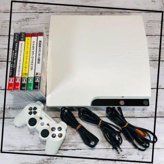 ソニー(SONY)のSONY PlayStation3 CECH-2500A + ソフト5本(家庭用ゲーム機本体)