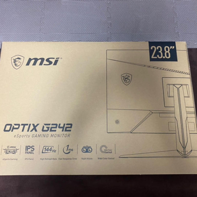 ゲーミングモニター　23.8インチ　MSI G242