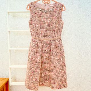 【美品】アベニールエトワール♥︎ビジュー ツイード ワンピース