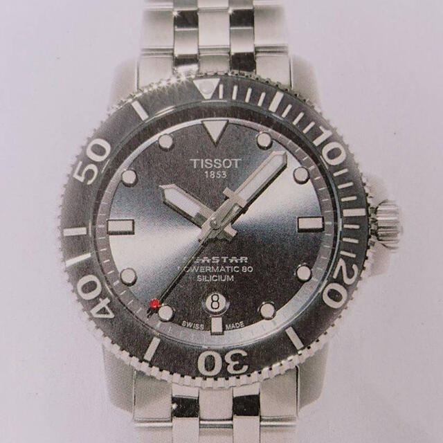 値下げ！日本限定500本ティソTISSOT シースター1000 シリシウム