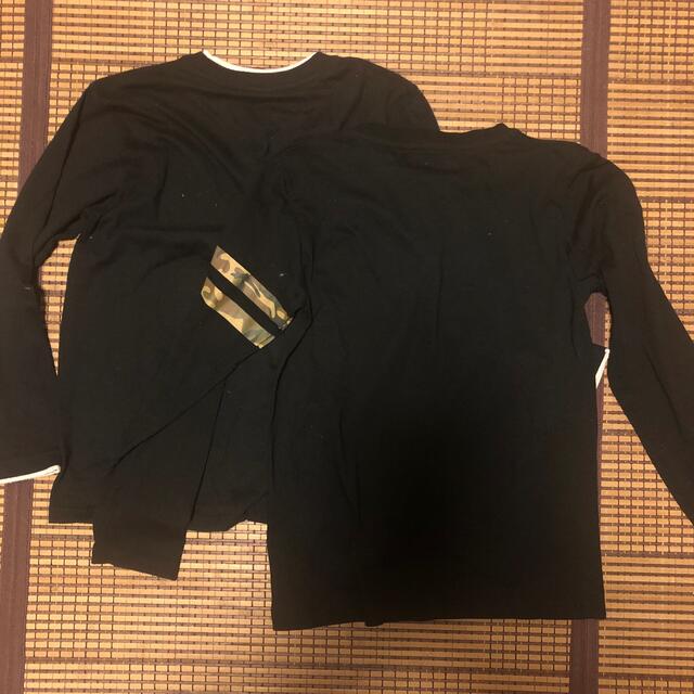長袖Tシャツ2枚　140サイズ キッズ/ベビー/マタニティのキッズ服男の子用(90cm~)(Tシャツ/カットソー)の商品写真