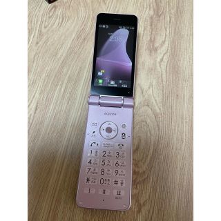 アクオス(AQUOS)の【中古】シャープ 601SH softbank ガラホ(携帯電話本体)