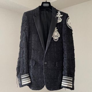 バルマン ジャケット 刺繍 レア-tops.edu.ng