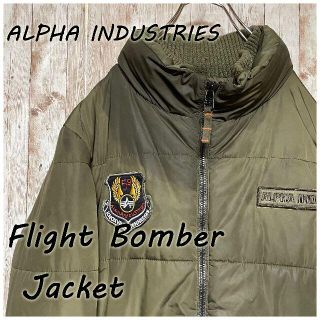 アルファインダストリーズ(ALPHA INDUSTRIES)のALPHA INDUSTRIES フライトボンバー ジャケット(ミリタリージャケット)