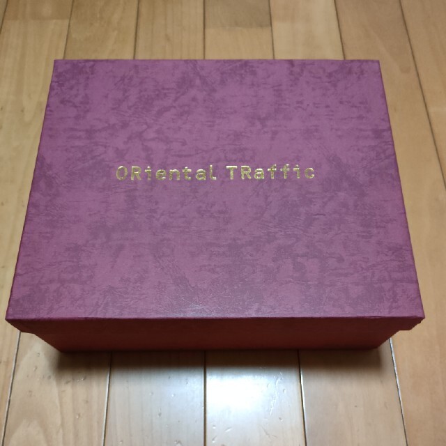 ORiental TRaffic(オリエンタルトラフィック)の箱付き 未使用　オリエンタルトラフィック　サイドゴアブーツ(黒)　Lサイズ レディースの靴/シューズ(ブーツ)の商品写真