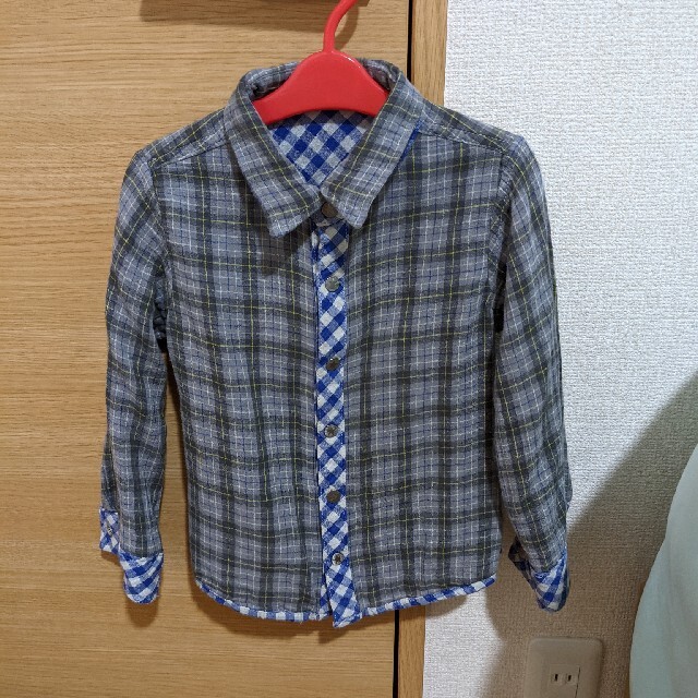 mou jon jon(ムージョンジョン)のmoujonjon　長袖シャツ キッズ/ベビー/マタニティのキッズ服男の子用(90cm~)(Tシャツ/カットソー)の商品写真