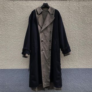 サンシー(SUNSEA)の【現在中止中です】yoke trench coat 20aw(トレンチコート)