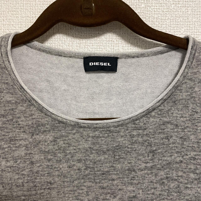 DIESEL(ディーゼル)のDIESEL、ディーゼル、綿、コットン、長袖、春夏秋冬、美品 メンズのトップス(Tシャツ/カットソー(七分/長袖))の商品写真