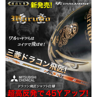 ワークスゴルフ(WORKS Golf)の新登場! ドラコン飛匠仕様 ドクロ輝く超高反発の飛び! ダイナゴルフ 悪童  (クラブ)