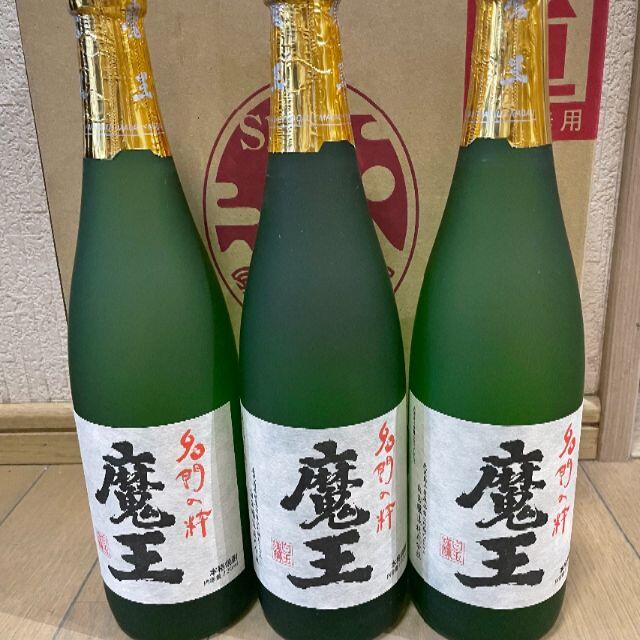 魔王　720ml 3本 詰口年月日 2021.09.21 食品/飲料/酒の酒(焼酎)の商品写真