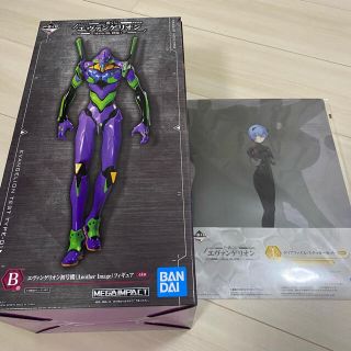 バンダイ(BANDAI)の一番くじ　エヴァンゲリオン　B賞I賞　初号機　綾波レイ(アニメ/ゲーム)