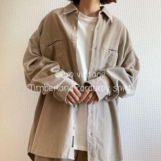 ティンバーランド(Timberland)の90s ティンバーランド コーデュロイシャツ 古着 vintage(シャツ)