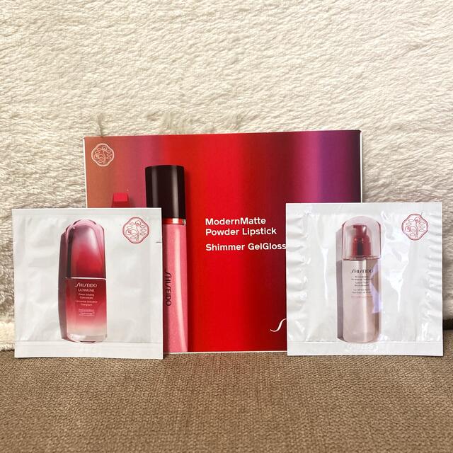 SHISEIDO (資生堂)(シセイドウ)の資生堂 SHISEIDO 化粧水&美容液 ＋リップ&グロス コスメ/美容のキット/セット(サンプル/トライアルキット)の商品写真