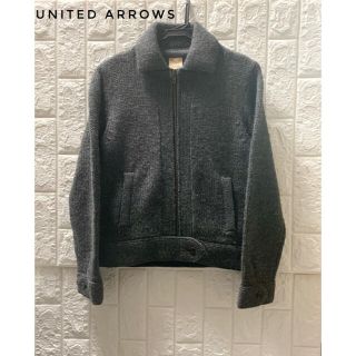 ユナイテッドアローズ(UNITED ARROWS)の☆UNITED ARROWS  ジャケット ニット グレー☆(ニット/セーター)