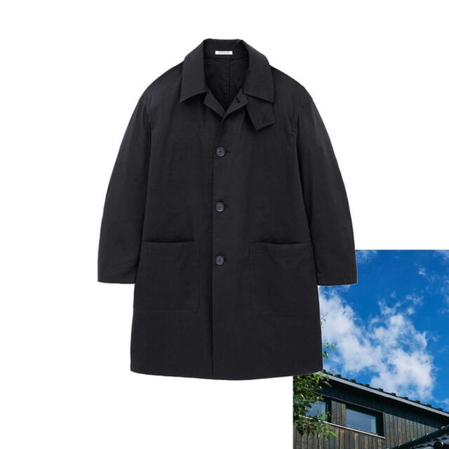 COMOLI(コモリ)の新品 AURALEE×スタイリスト私物 オーラリー コート サイズ3 メンズのジャケット/アウター(ステンカラーコート)の商品写真