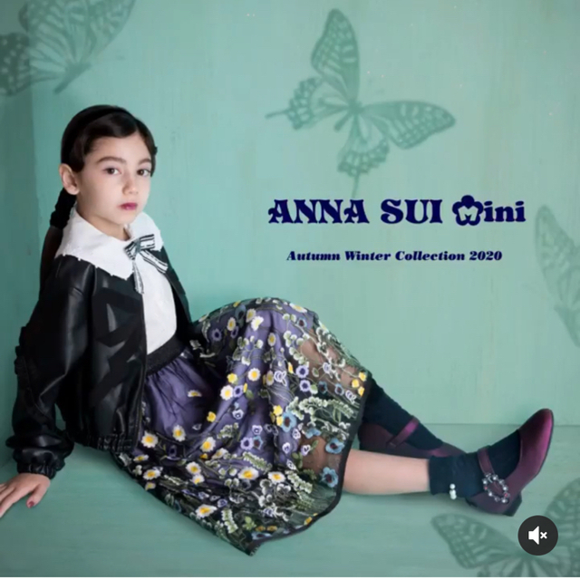 ANNA SUI mini(アナスイミニ)の【ご専用】ANNA SUImini L【極美品】♡フェイクレザー♡ キッズ/ベビー/マタニティのキッズ服女の子用(90cm~)(ジャケット/上着)の商品写真